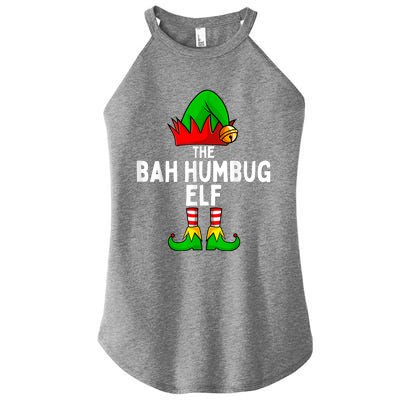 Bah Humbug Elf Matching Family Christmas Women’s Perfect Tri Rocker Tank