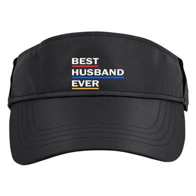 Best Husband Ever Funny Saying Novelty Teee Gift For Dad Cool Humor Adult Drive Performance Visor