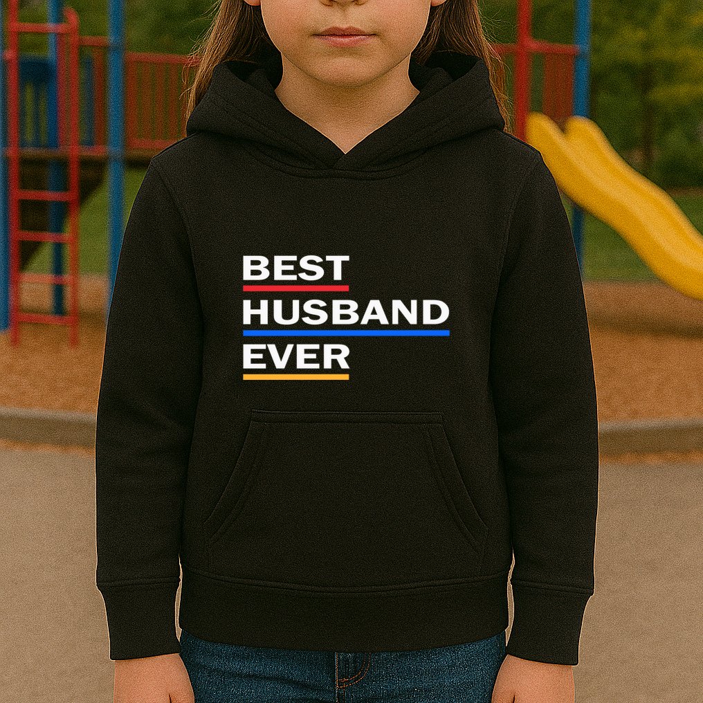 Best Husband Ever Funny Saying Novelty Teee Gift For Dad Cool Humor Kids Hoodie