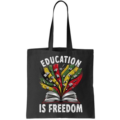 Black History Education Is Freedom Books Black History Bag