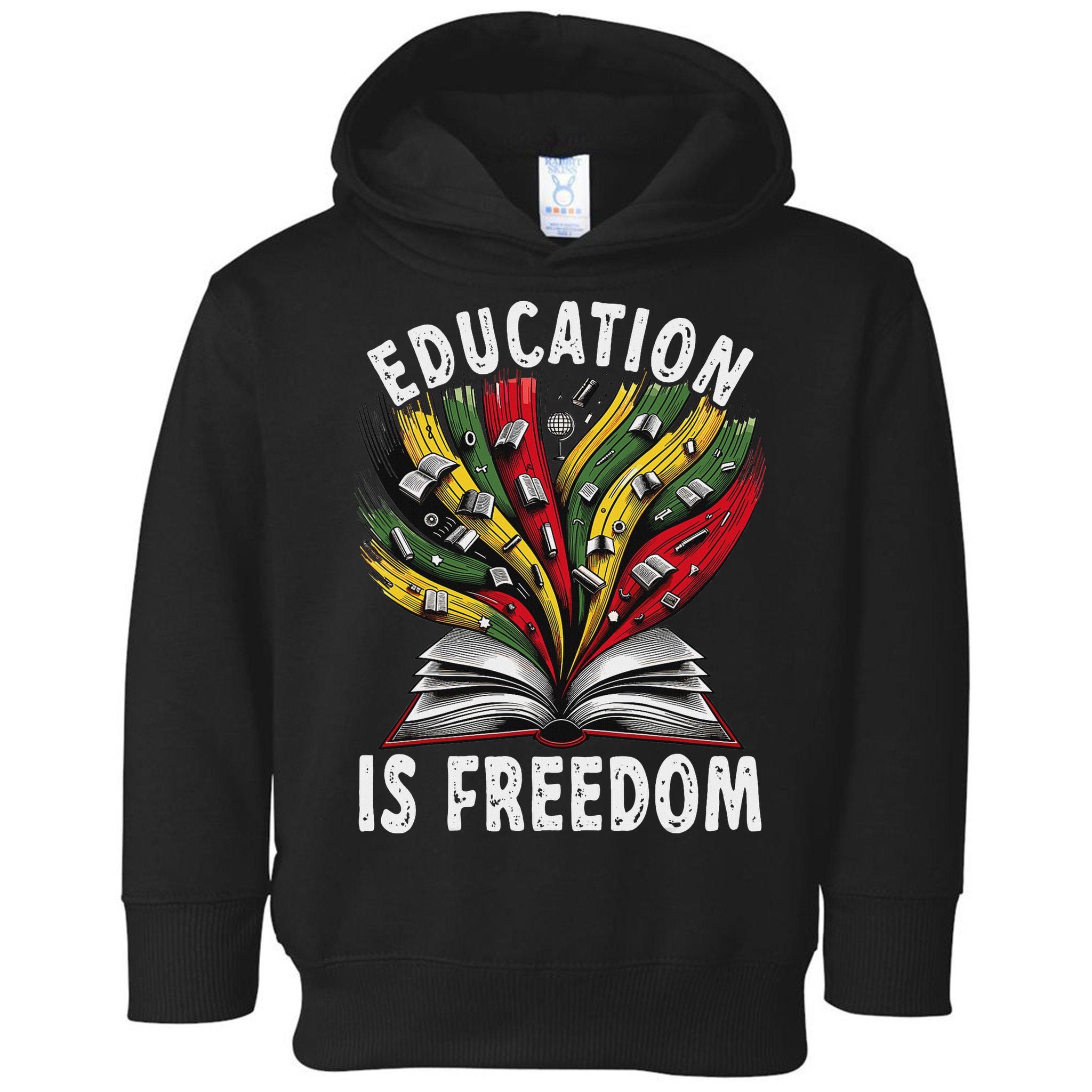 Black History Education Is Freedom Books Black History Toddler Hoodie