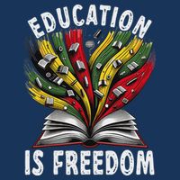 Black History Education Is Freedom Books Black History Infant Baby Jersey Bodysuit