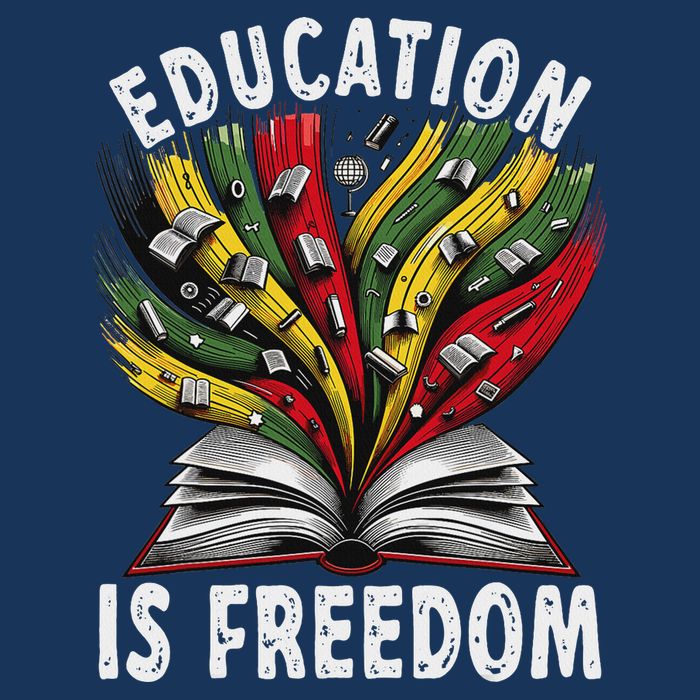 Black History Education Is Freedom Books Black History Infant Baby Jersey Bodysuit