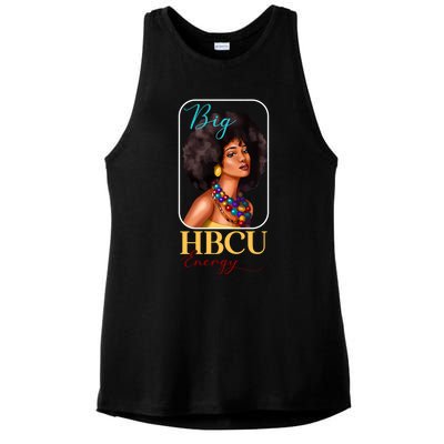 Big Hbcu Energy Historically Black College University Gift Ladies PosiCharge Tri-Blend Wicking Tank