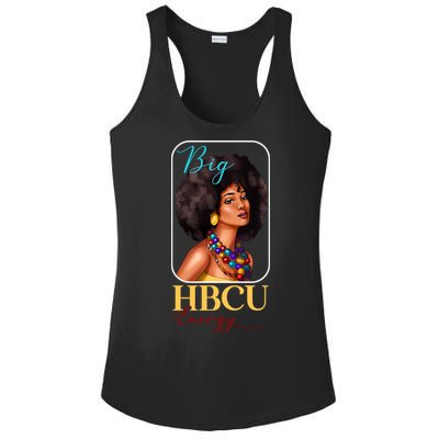 Big Hbcu Energy Historically Black College University Gift Ladies PosiCharge Competitor Racerback Tank