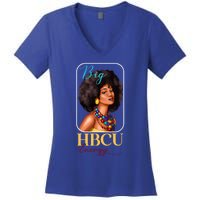 Big Hbcu Energy Historically Black College University Gift Women's V-Neck T-Shirt