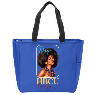 Big Hbcu Energy Historically Black College University Gift Zip Tote Bag