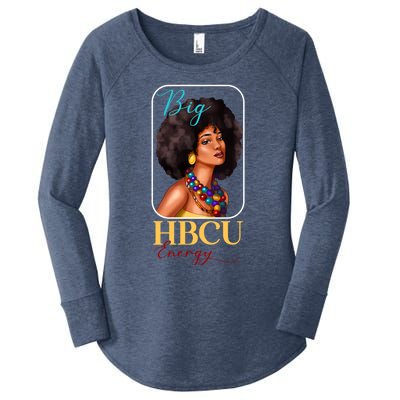 Big Hbcu Energy Historically Black College University Gift Women's Perfect Tri Tunic Long Sleeve Shirt