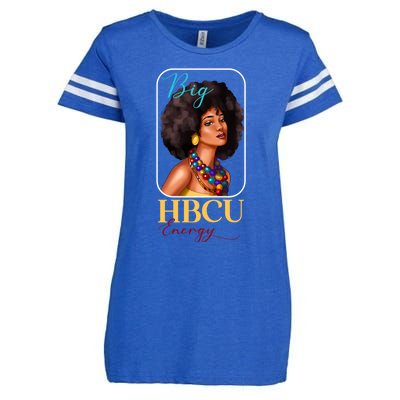 Big Hbcu Energy Historically Black College University Gift Enza Ladies Jersey Football T-Shirt