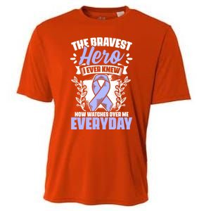 Bravest Hero Esophagus Cancer Esophageal Cancer Awareness Cute Gift Cooling Performance Crew T-Shirt