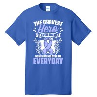 Bravest Hero Esophagus Cancer Esophageal Cancer Awareness Cute Gift Tall T-Shirt