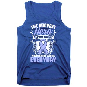 Bravest Hero Esophagus Cancer Esophageal Cancer Awareness Cute Gift Tank Top