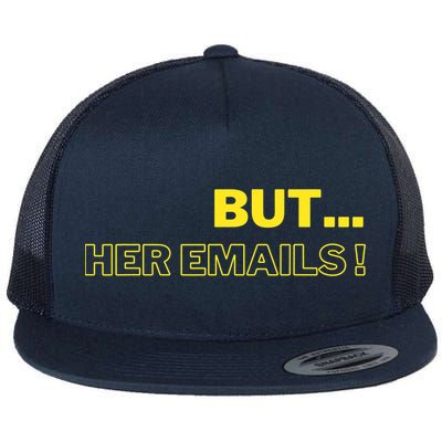 But Her Emails Funny Memes Flatbill Hat