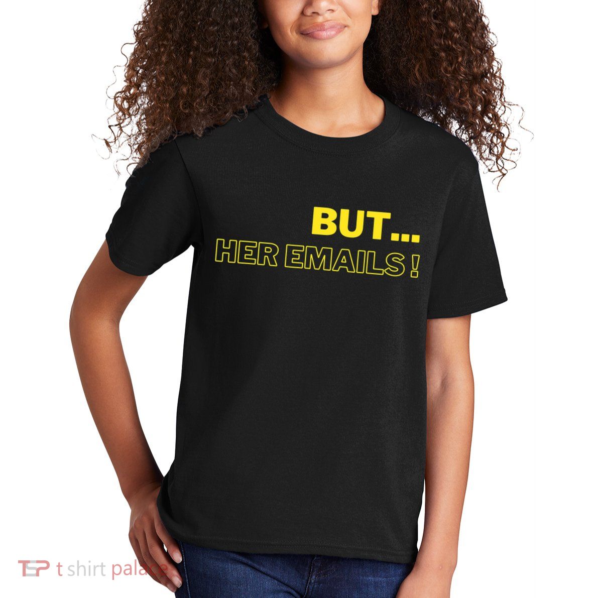 But Her Emails Funny Memes Kids T-Shirt