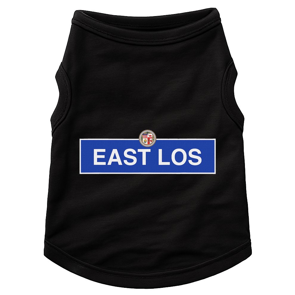 Boyle Heights East La Los Angeles City Terrace Retro Vintage Doggie Tank