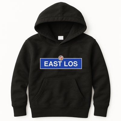 Boyle Heights East La Los Angeles City Terrace Retro Vintage Kids Hoodie