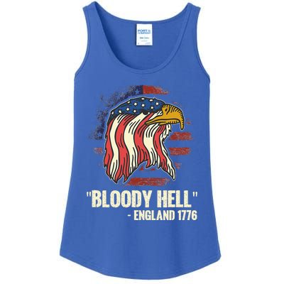 Bloody Hell England July 4th 1776 Ladies Essential Tank