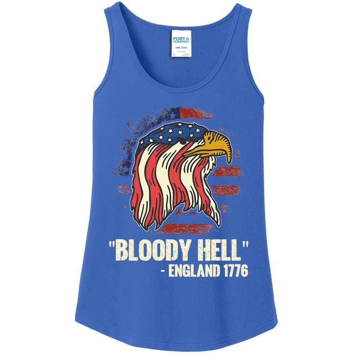 Bloody Hell England July 4th 1776 Ladies Essential Tank