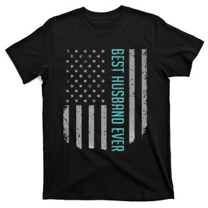 Best Husband Ever American Flag Gifts For Father's day T-Shirt