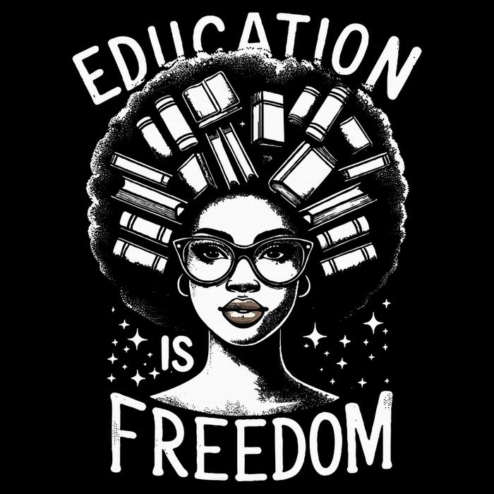 Black History Education Is Freedom Books Bag