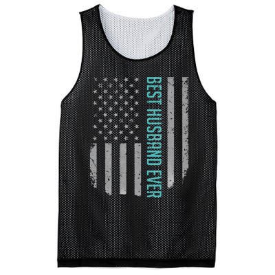 Best Husband Ever American Flag Gifts For Father's day Mesh Reversible Basketball Jersey Tank