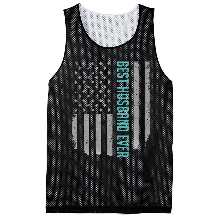 Best Husband Ever American Flag Gifts For Father's day Mesh Reversible Basketball Jersey Tank