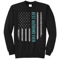 Best Husband Ever American Flag Gifts For Father's day Tall Sweatshirt