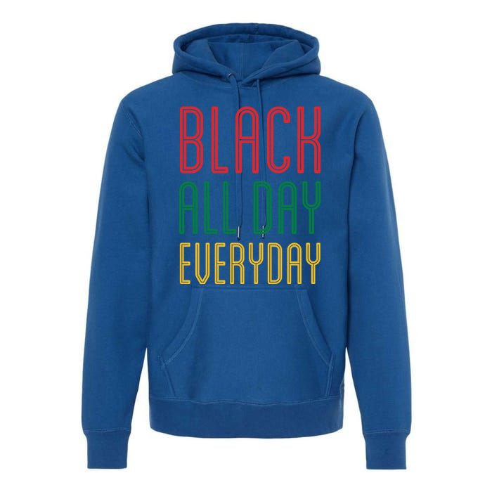 Black History Everyday Month African Pride 2020 Doctors Mlk Funny Gift Premium Hoodie