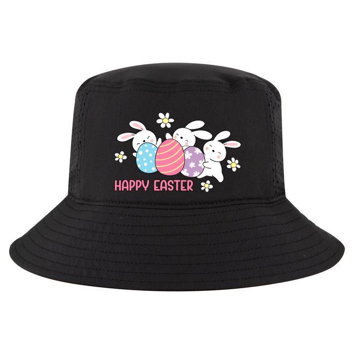 Bunnies Happy Easter Cool Comfort Performance Bucket Hat