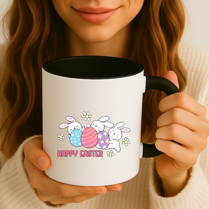 Bunnies Happy Easter Mug