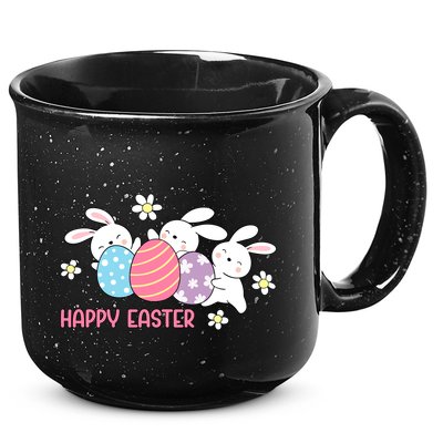 Bunnies Happy Easter 15oz Campfire Ceramic Mug