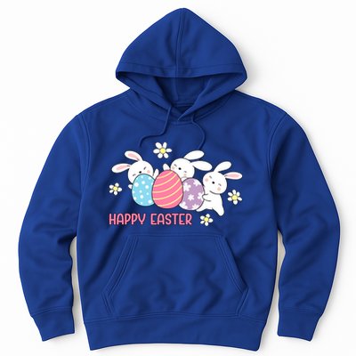 Bunnies Happy Easter Hoodie
