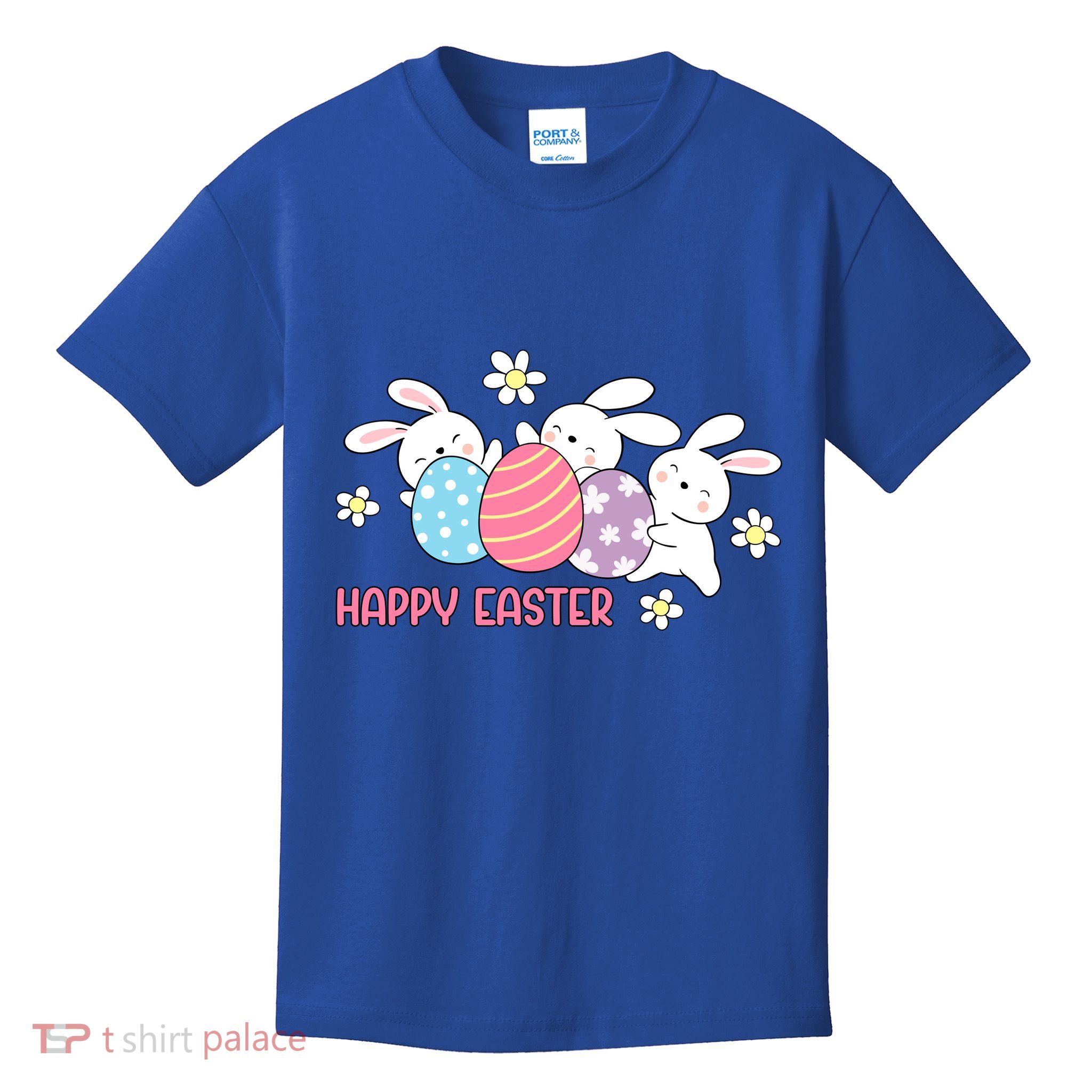 Bunnies Happy Easter Kids T-Shirt