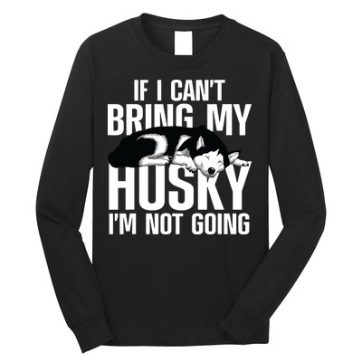 Best Husky For Men Women Siberian Huskies Dog Lover Trainer Long Sleeve Shirt