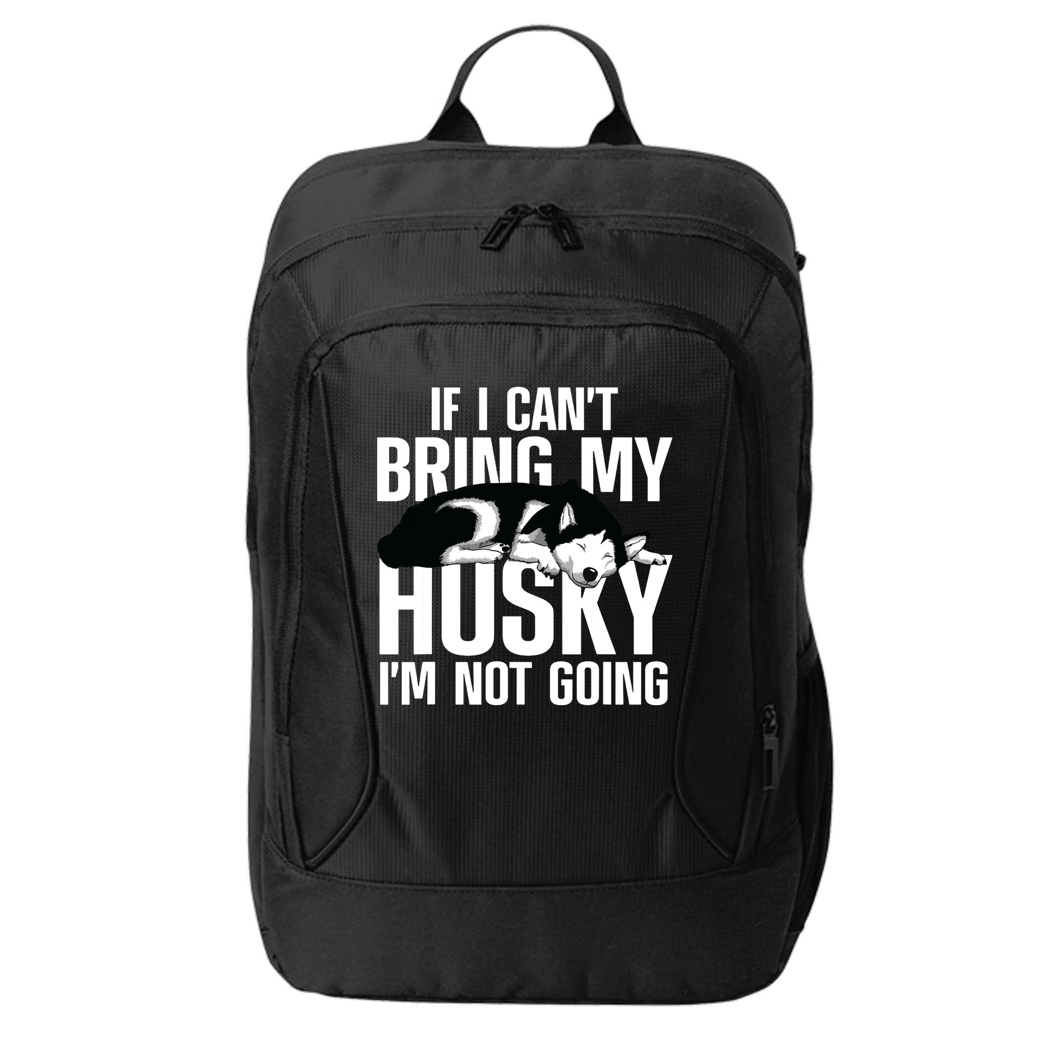 Best Husky For Men Women Siberian Huskies Dog Lover Trainer City Backpack