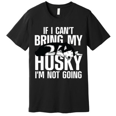Best Husky For Men Women Siberian Huskies Dog Lover Trainer Premium T-Shirt