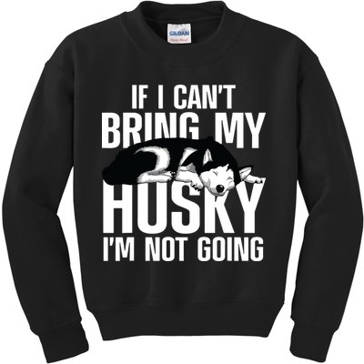 Best Husky For Men Women Siberian Huskies Dog Lover Trainer Kids Sweatshirt