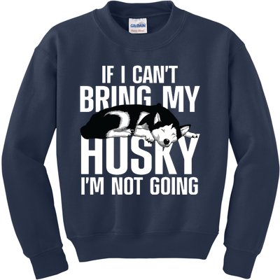 Best Husky For Men Women Siberian Huskies Dog Lover Trainer Kids Sweatshirt