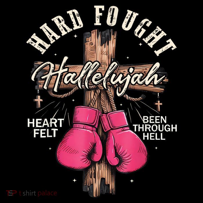 Brandon Hard Fought Hallelujah Praise Jesus Tall T-Shirt