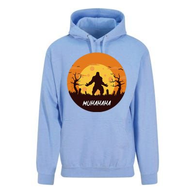 Bigfoot Halloween Funny Trick Or Treat Sasquatch Costume Unisex Surf Hoodie