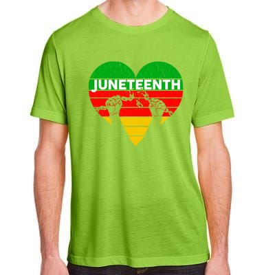 Black History Freedom Juneteenth African American Melanin Gift Adult ChromaSoft Performance T-Shirt