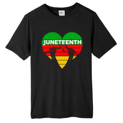 Black History Freedom Juneteenth African American Melanin Gift Tall Fusion ChromaSoft Performance T-Shirt