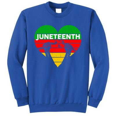 Black History Freedom Juneteenth African American Melanin Gift Sweatshirt