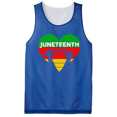 Black History Freedom Juneteenth African American Melanin Gift Mesh Reversible Basketball Jersey Tank