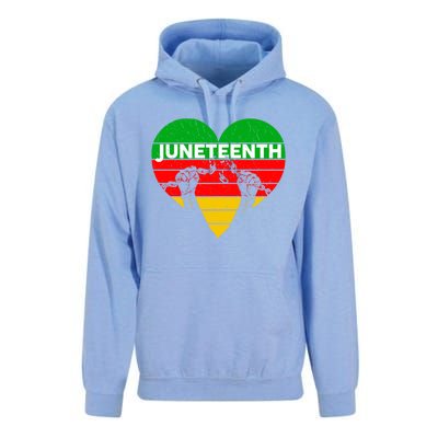 Black History Freedom Juneteenth African American Melanin Gift Unisex Surf Hoodie