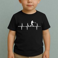 Baseball Heartbeat For Baseball Players And Fans Toddler T-Shirt