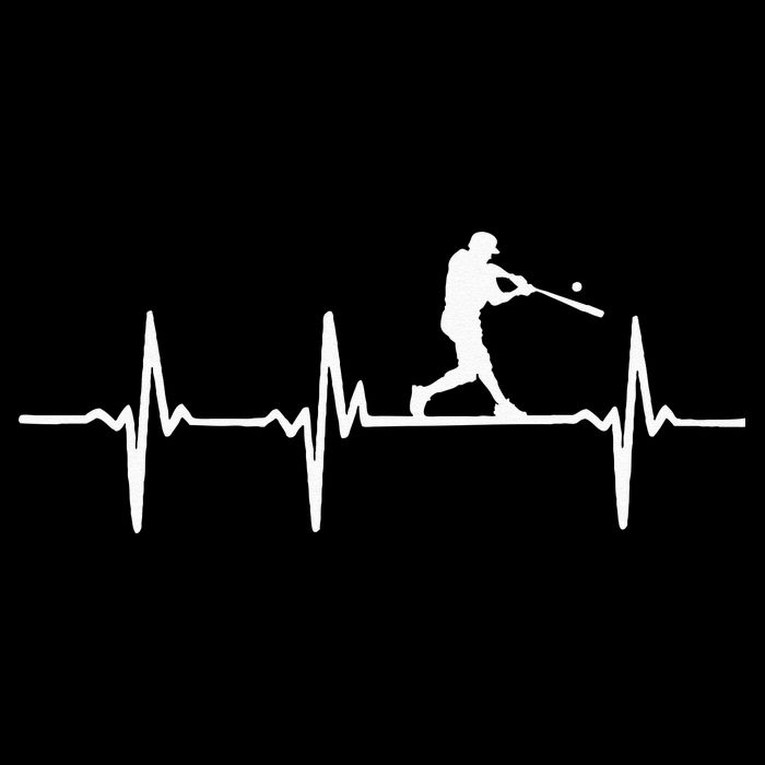 Baseball Heartbeat For Baseball Players And Fans Toddler T-Shirt