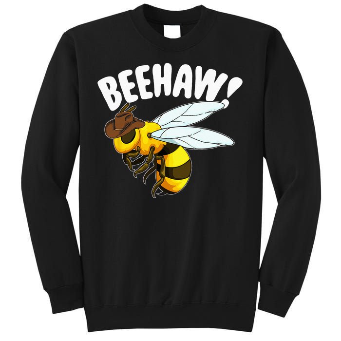 Bee Haw Funny Cowboy Wild West Honey Beekeeping Sweatshirt