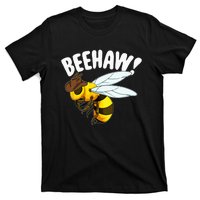 Bee Haw Funny Cowboy Wild West Honey Beekeeping T-Shirt