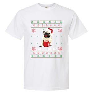 Bah Humpug Funny Pug Cute Dog Lover Ugly Christmas Cool Gift Garment-Dyed Heavyweight T-Shirt